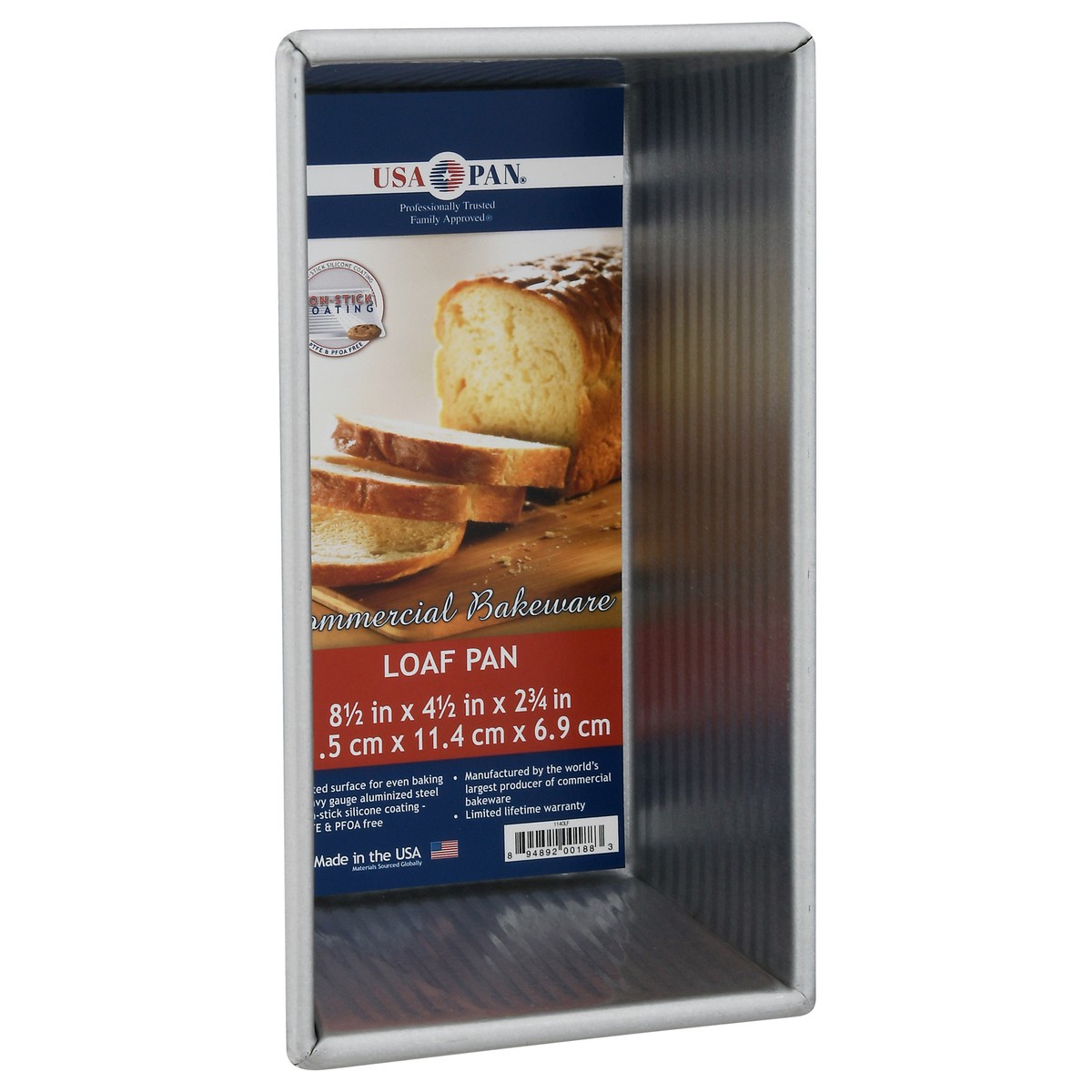 slide 6 of 9, USA Pan Small Loaf Pan 1 ea, 1 ea