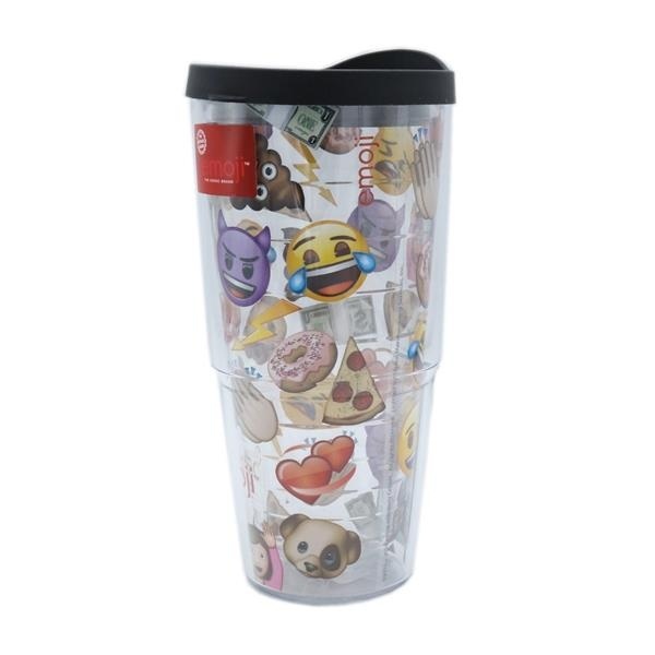 slide 1 of 1, Tervis Emoji Collage Mug 24Oz, 24 oz