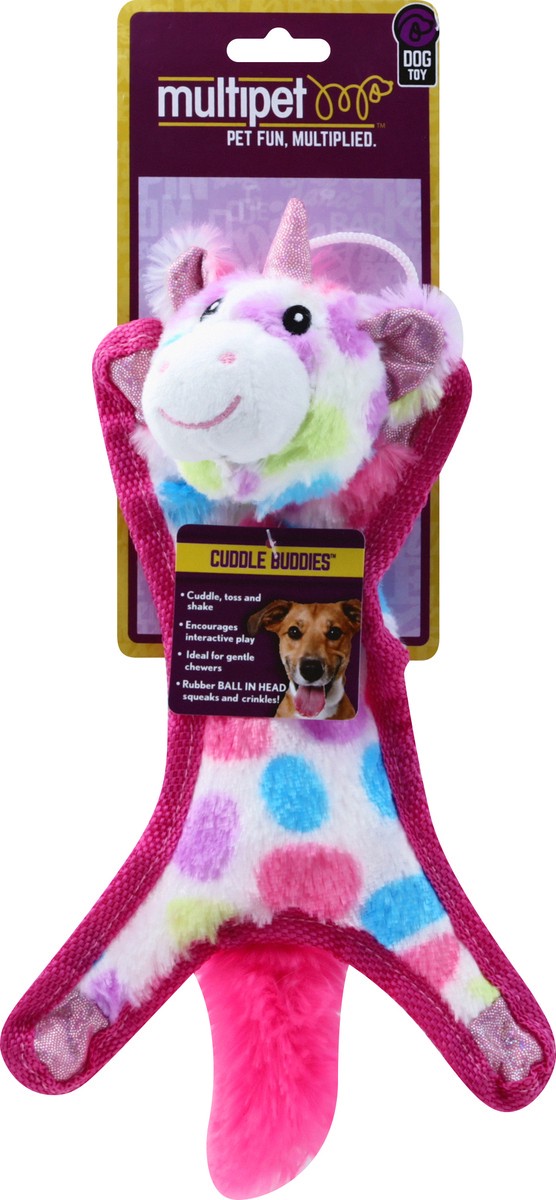 slide 5 of 6, Ball Head Unicorn Pet Toy, 1 ct