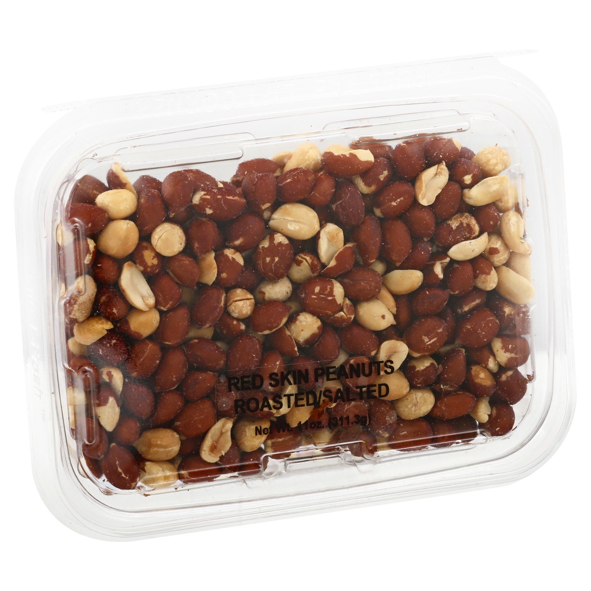 slide 4 of 13, JLM Tub Roasted/Salted Red Skin Peanuts 11 oz, 11 oz