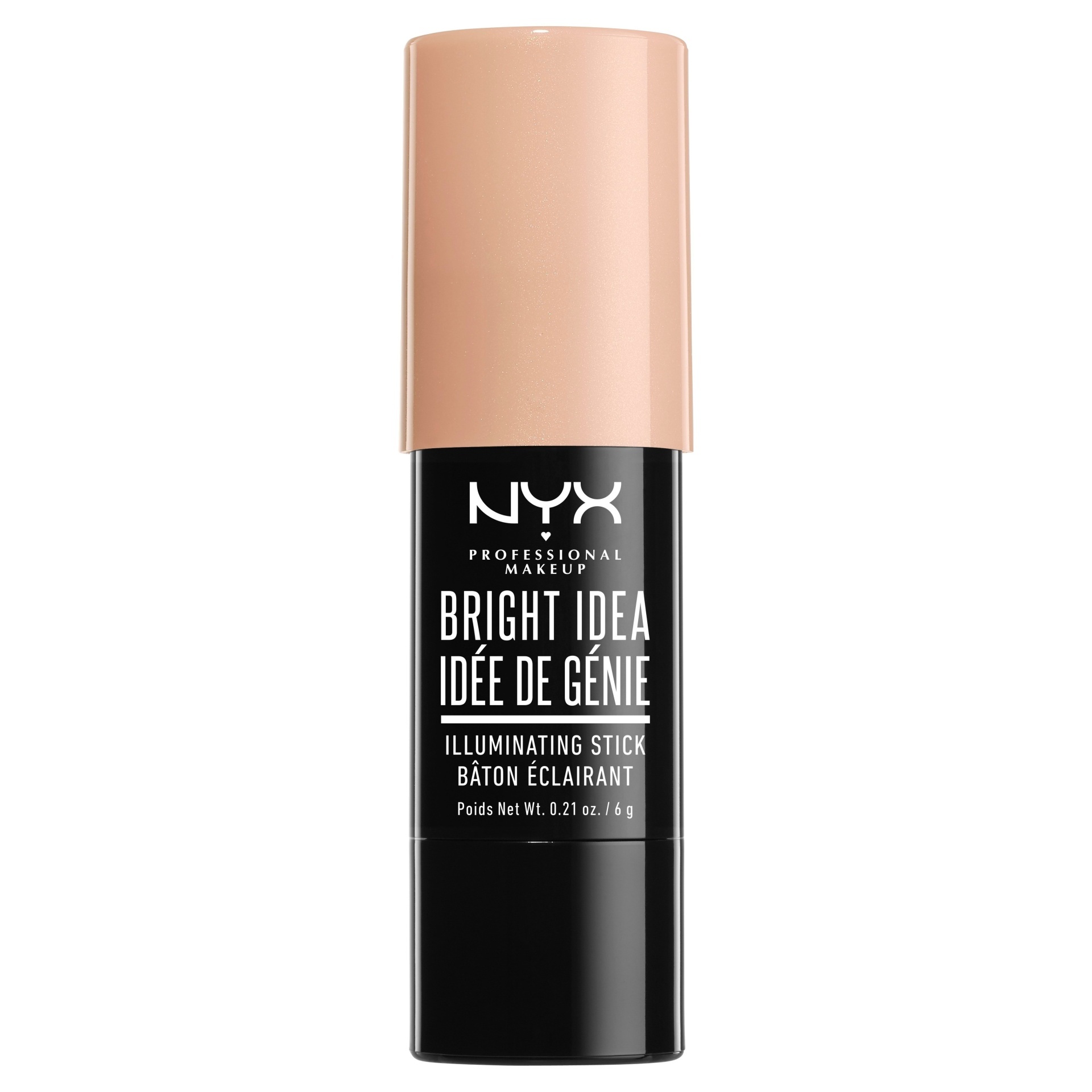 slide 1 of 3, NYX Professional Makeup Bright Idea Illuminating Stick Chardonnay Shimmer, 1 ct