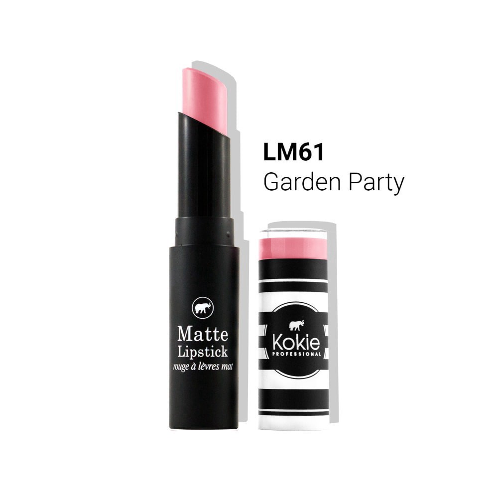 slide 4 of 5, Kokie Professional Matte Lipstick, Garden Party, 0.14 oz
