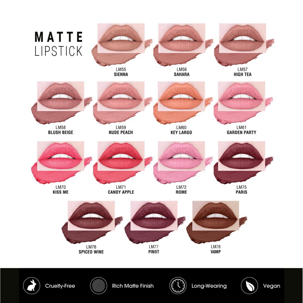 slide 5 of 5, Kokie Professional Matte Lipstick, Garden Party, 0.14 oz