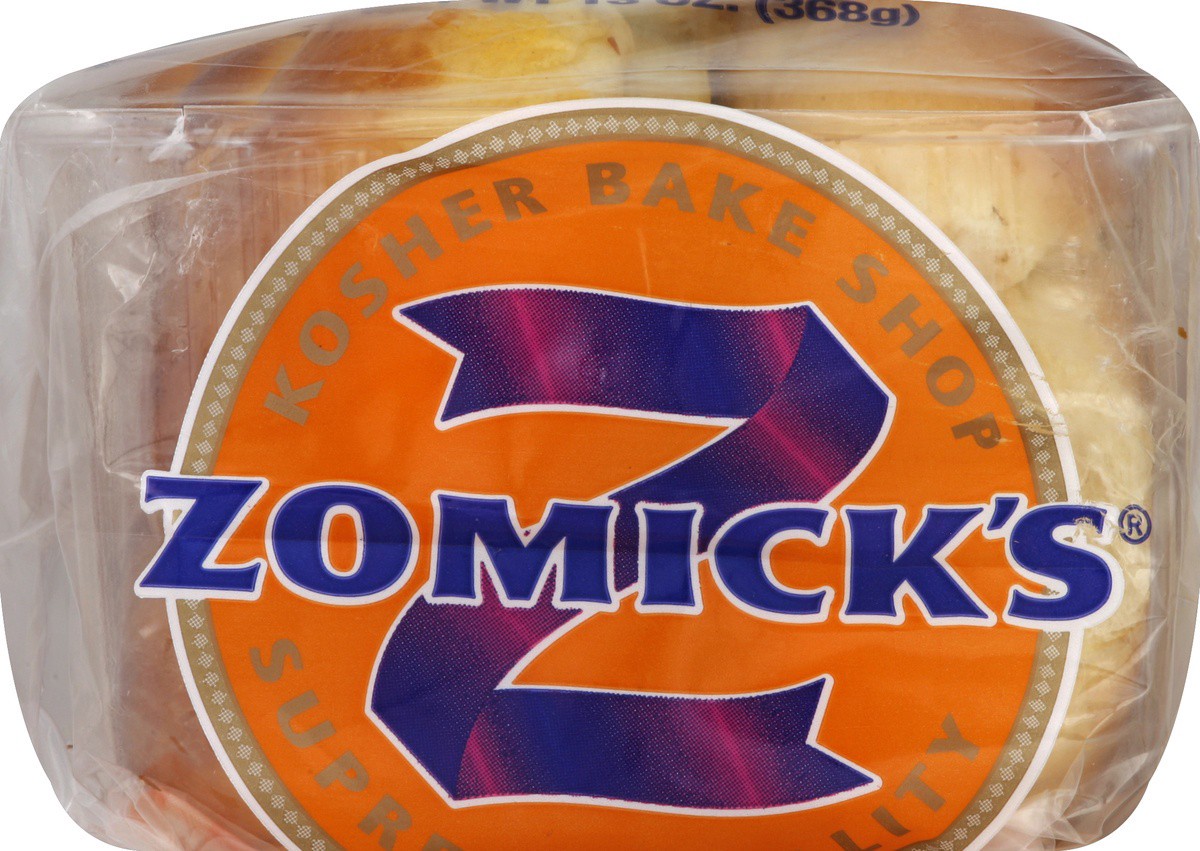 slide 4 of 5, Zomick's Zomicks Challa Rolls 6 Pack - 13 Oz, 13 oz