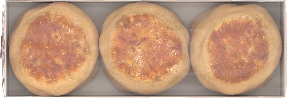 slide 5 of 9, Thomas' Pumpkin Spice English Muffins, Made with Real Pumpkin, 6 count, 12 oz, 6 ct