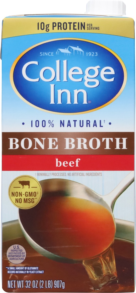 slide 6 of 9, College Inn Beef Bone Broth 32 oz, 32 oz
