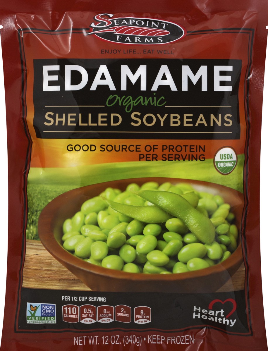 slide 2 of 6, Seapoint Farms Edamame Soybean, 12 oz