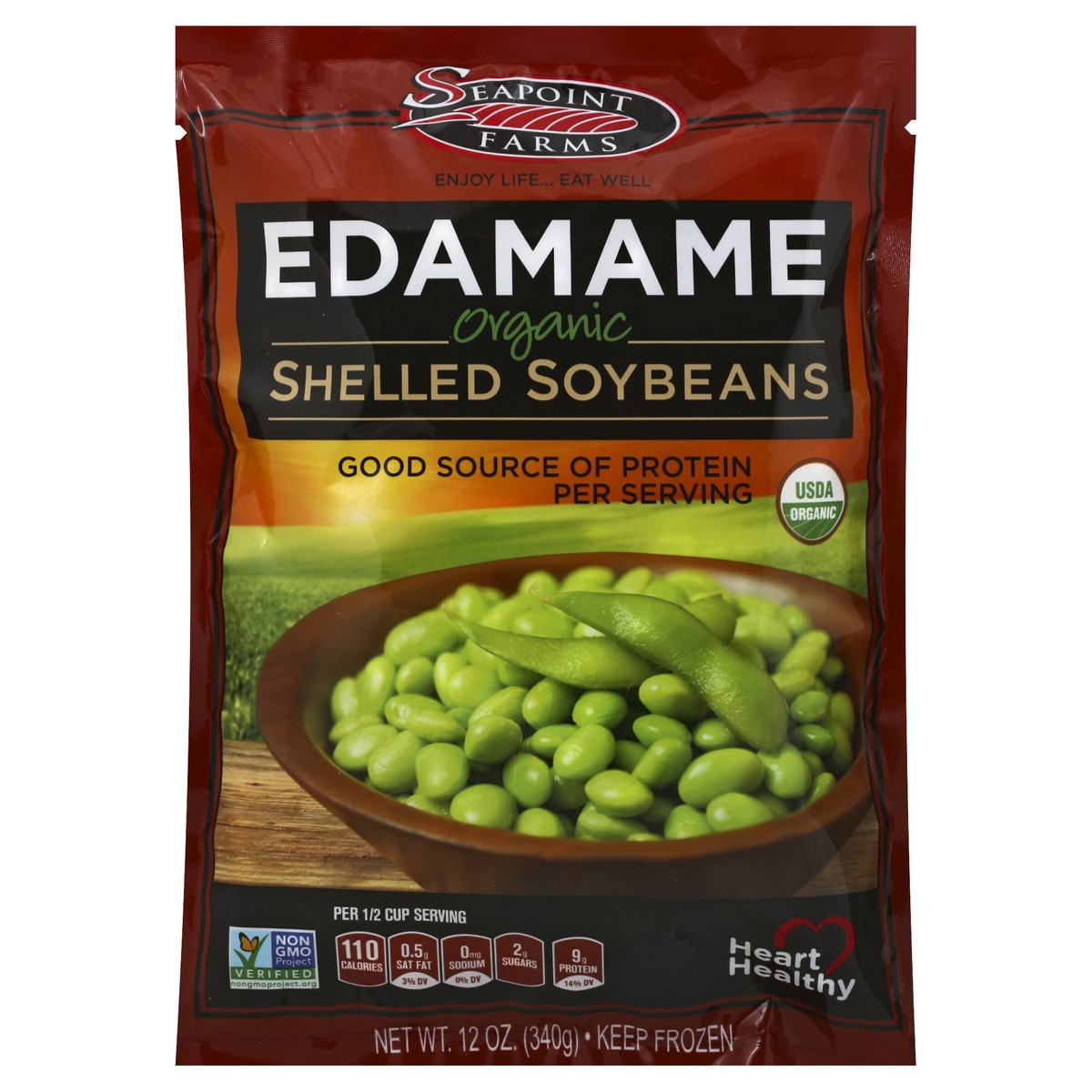 slide 5 of 6, Seapoint Farms Edamame Soybean, 12 oz