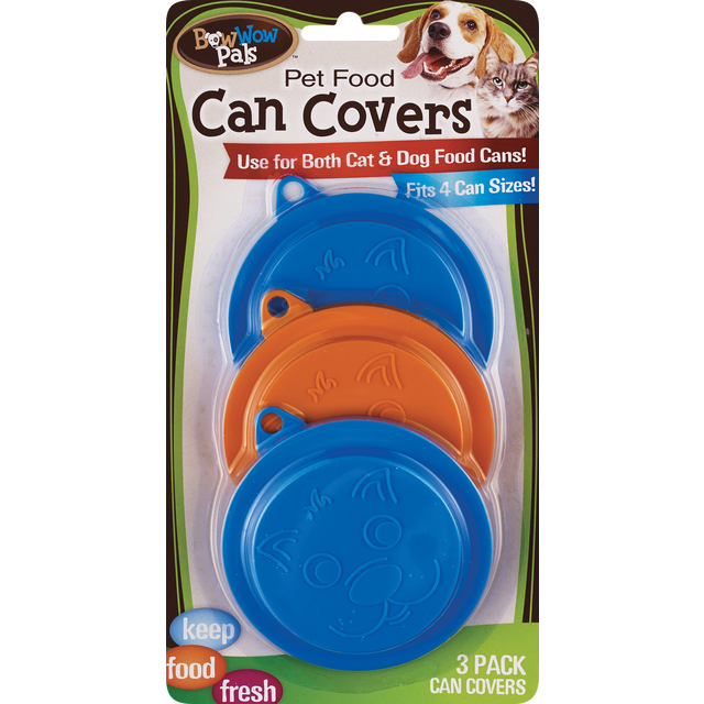slide 1 of 1, Bow Wow Pals Food Can Covers, 3 ct