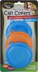 BowWow Pals Pet Food 3 Pack Can Covers 3 ct