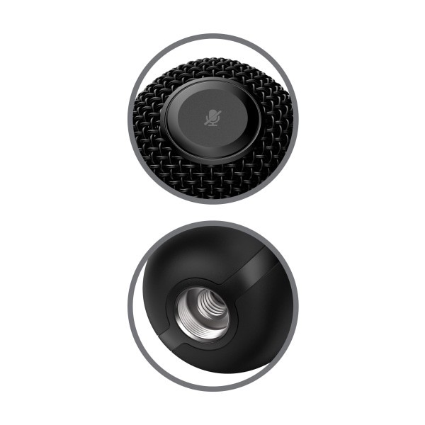 slide 3 of 10, Hyperx Solocast Usb Microphone, Black, 4P5P8Aa, 1 ct