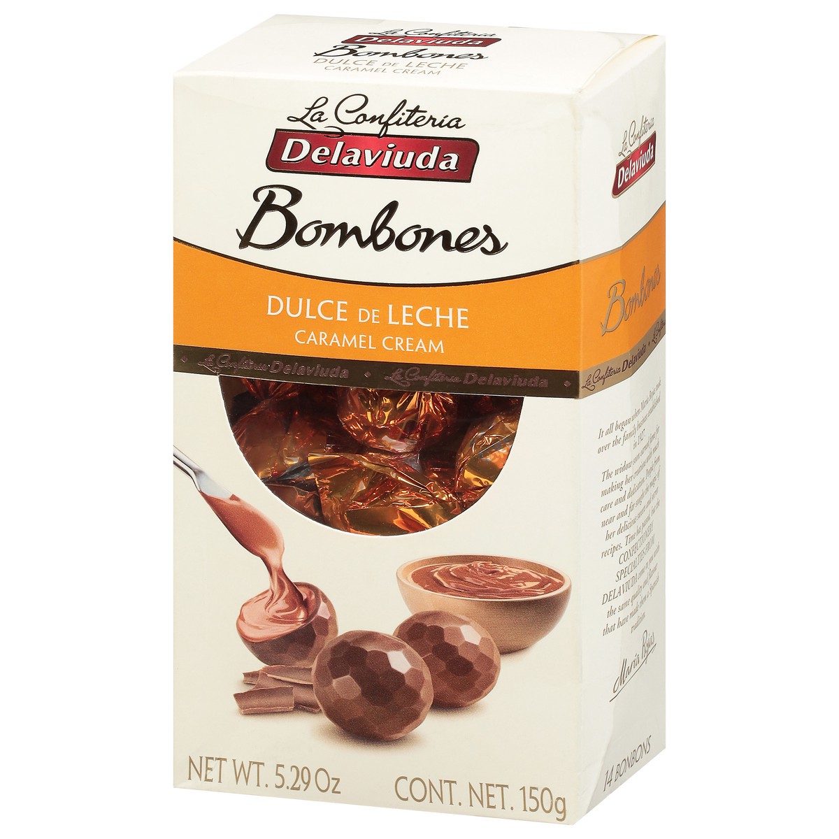 slide 6 of 9, Delaviuda Caramel Cream Bombones 14 ea, 14 ct