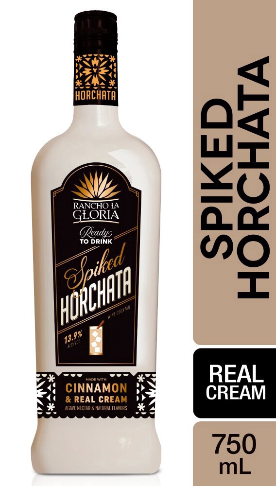 slide 5 of 6, Rancho La Gloria Cinnamon & Real Cream Spiked Horchata, 750 ml