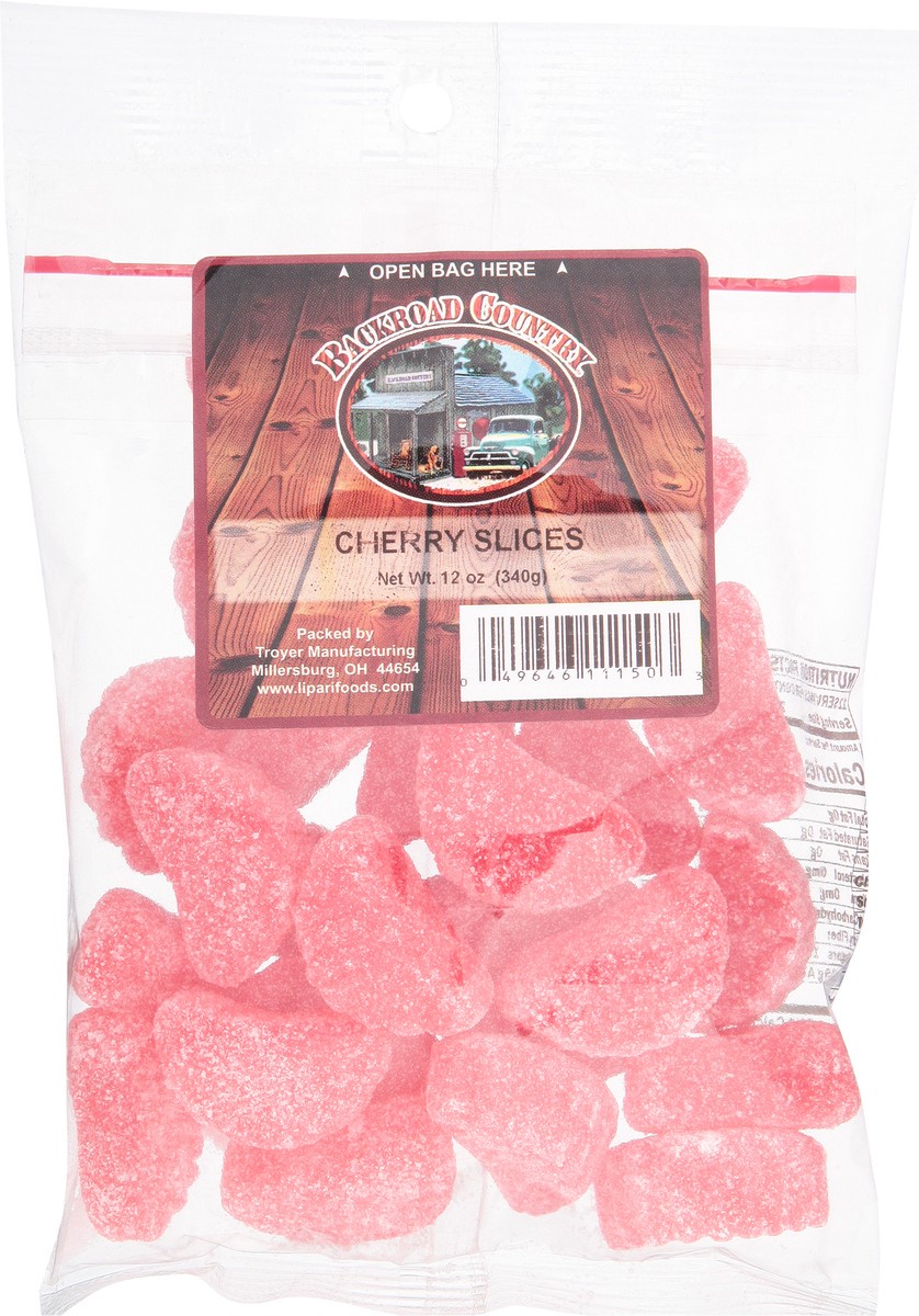 slide 3 of 9, Backroad Country Cherry Slices Candy 12 oz, 12 oz