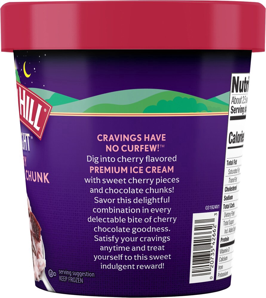 slide 3 of 4, Turkey Hill Late Night Cherry Chocolate Chunk, 14 fl oz