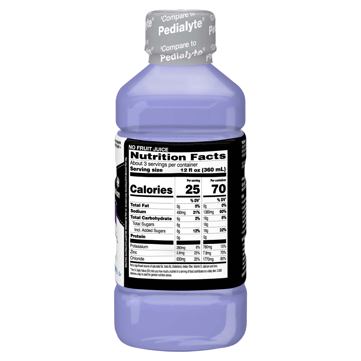 slide 9 of 28, Meijer Advantage Care Plus Adult Electrolyte Solution With Zinc, 33% More Electrolytes and PreVital Prebiotics, Iced Grape, 1 liter