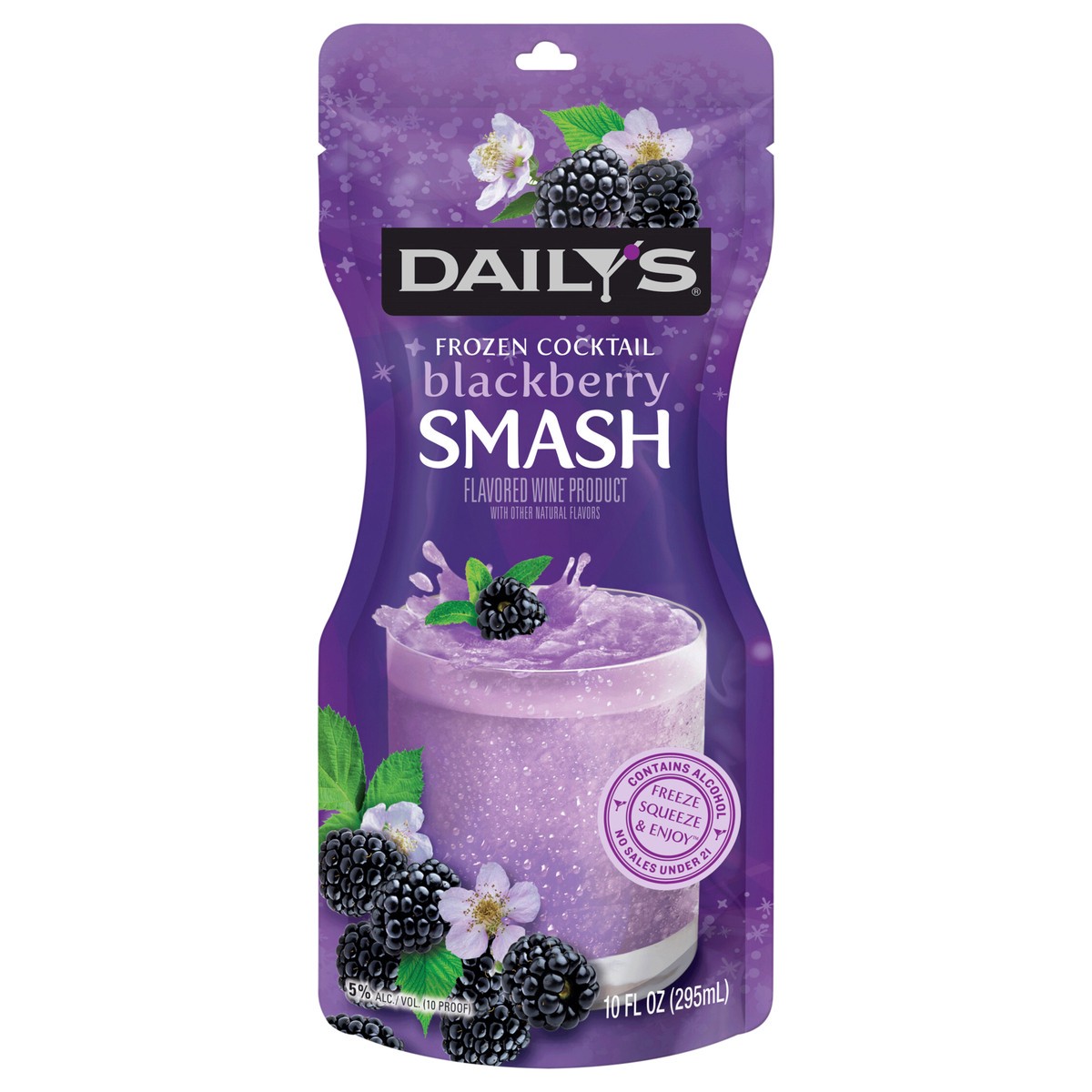 slide 4 of 9, Daily's Blackberry Smash Ready to Drink Frozen Pouch 10 fl oz, 10 fl oz