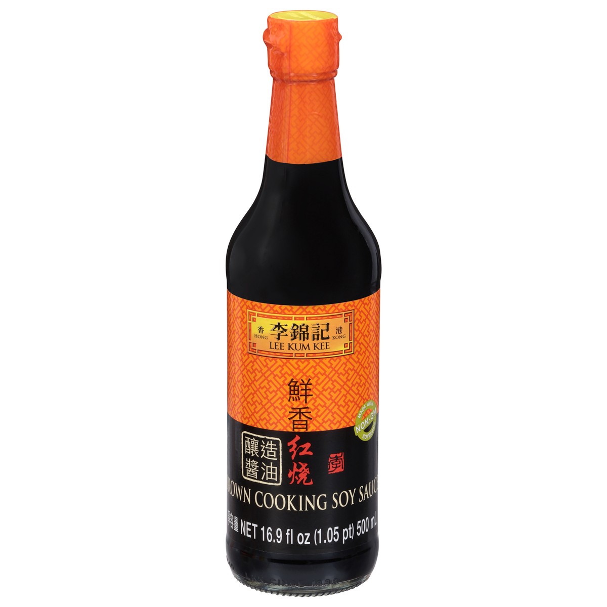 slide 1 of 10, Lee Kum Kee Brown Cooking Soy Sauce 16.9 fl oz, 16.9 fl oz