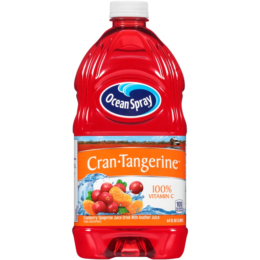 slide 1 of 7, Ocean Spray Cranberry Juice Drink - Cranberry Tangerine, 64 fl oz