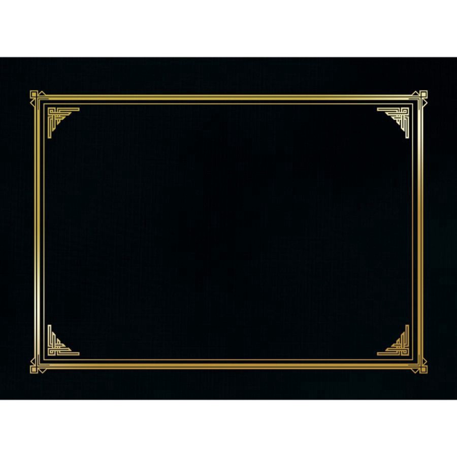 slide 2 of 3, Geographics 30% Recycled Document Covers, 9 3/4'' X 12 1/2'', Navy Blue, Pack Of 6, 6 ct