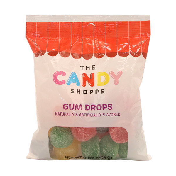 slide 1 of 1, Hy-Vee Candy Shoppe Gum Drops, 9 oz