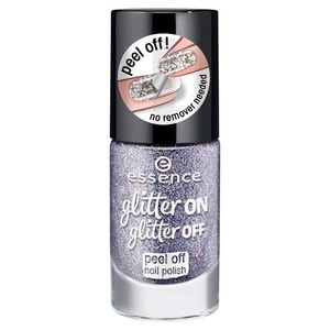 slide 1 of 1, Essence Glitter On Glitter Off Peel Off Nail Polish, 05 Starlight Express, 0.282 oz