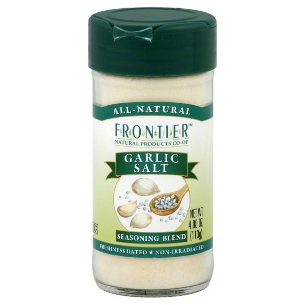 slide 1 of 1, Frontier Garlic Salt, 4 oz