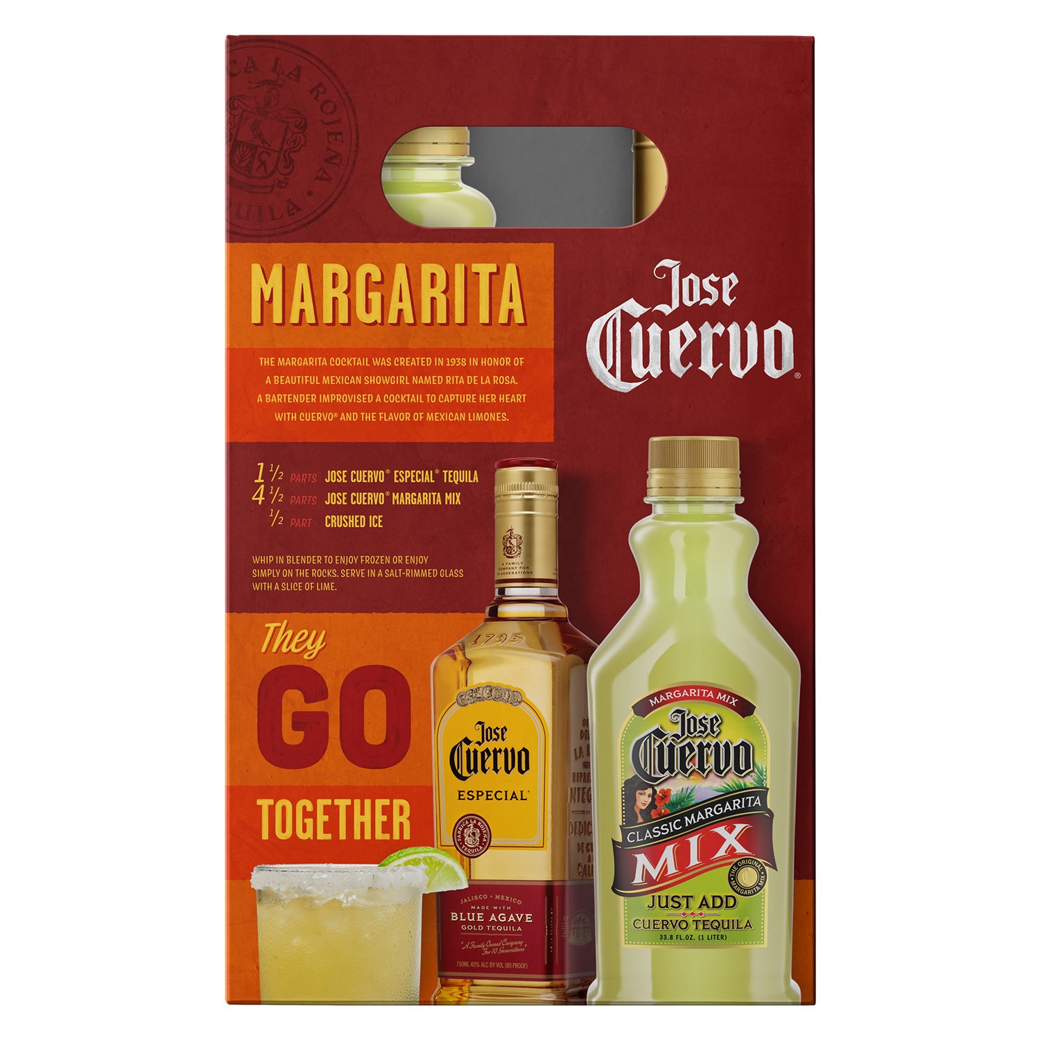 slide 2 of 2, Jose Cuervo Perfect Margarita 1 ea, 750 ml