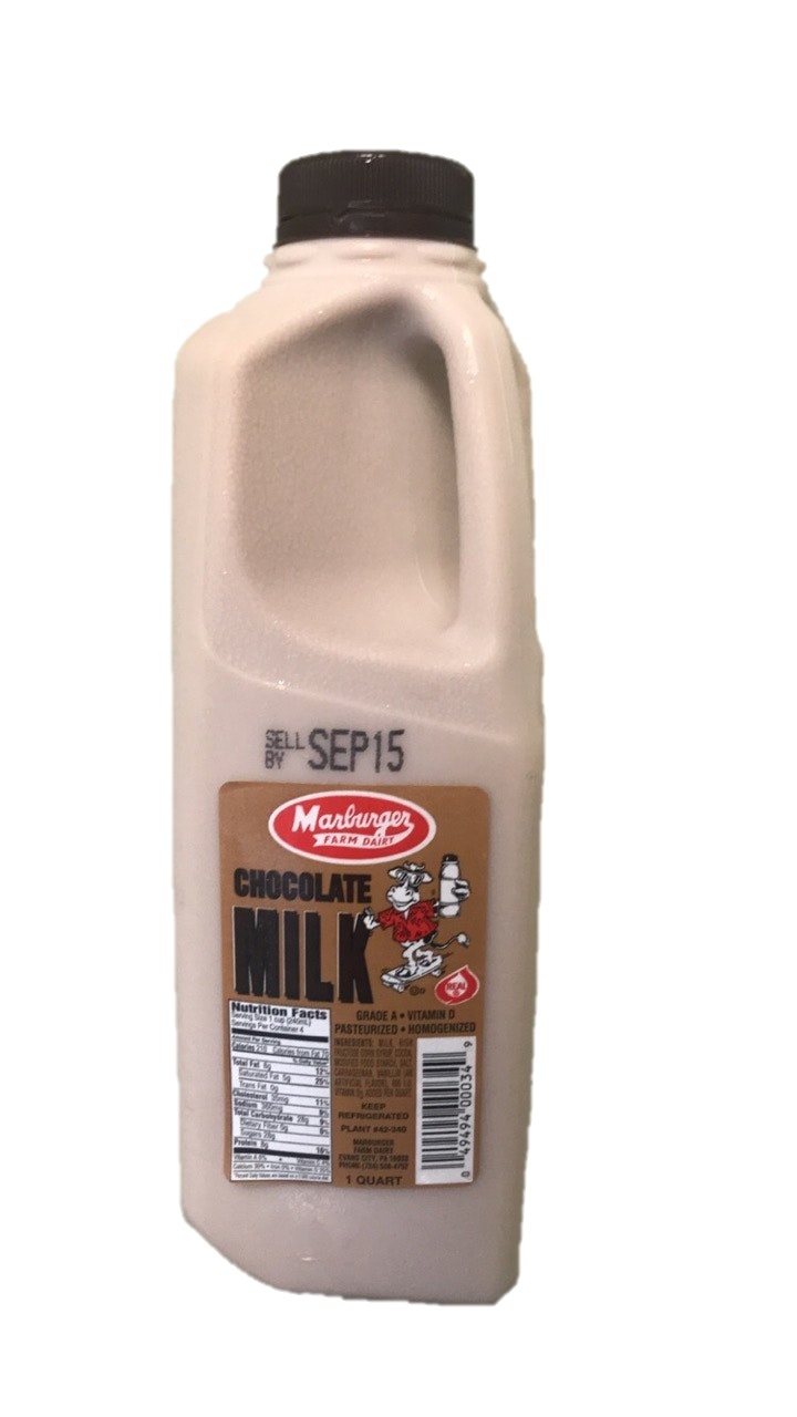 Marburger Farm Whole Chocolate Milk Quart 32 Oz | Shipt