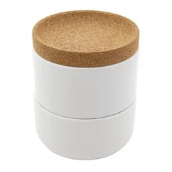 Kamenstein Ceramic Cork SP Cellar White