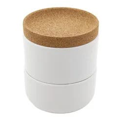 Kamenstein Ceramic Cork SP Cellar White