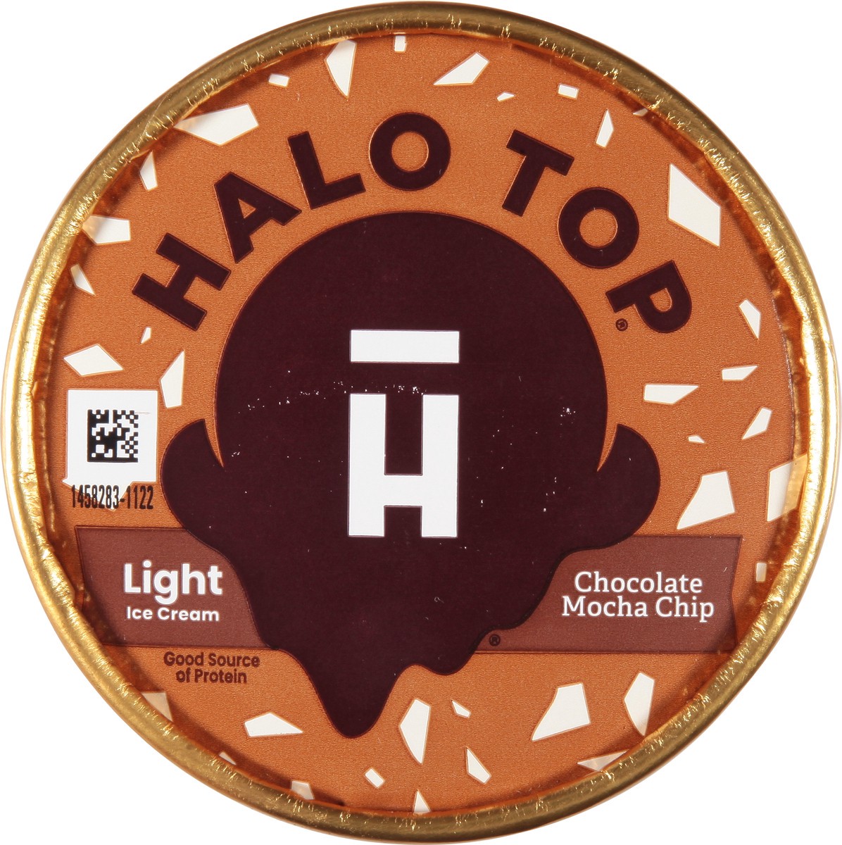 slide 9 of 9, Halo Top Creamery Chocolate Mocha Chip Ice Cream, 1 pint