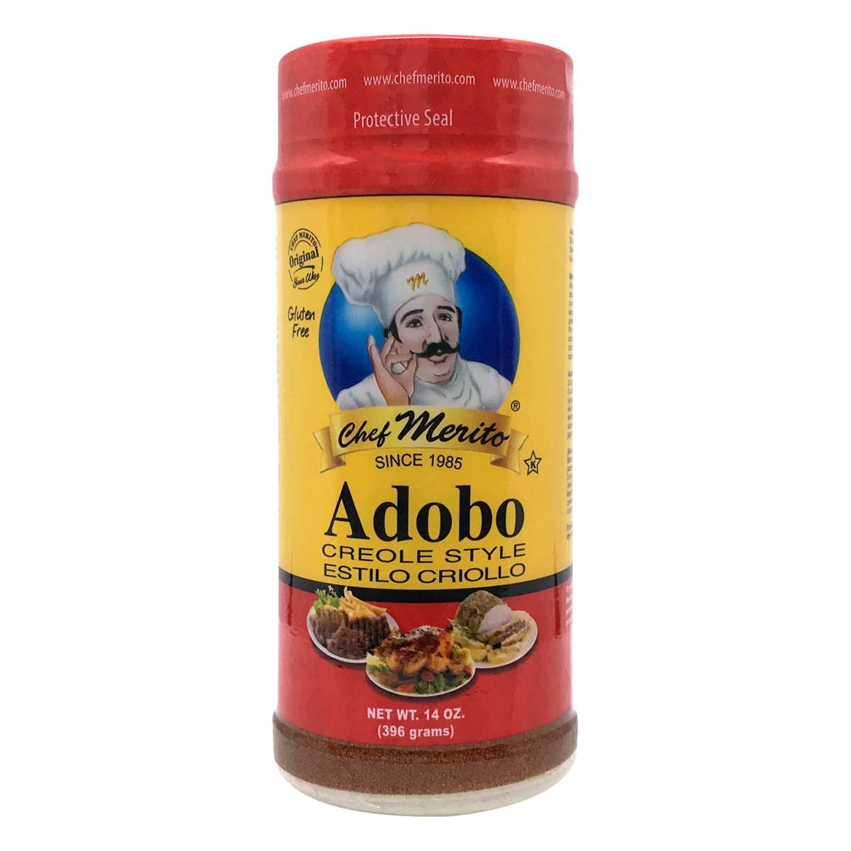 slide 1 of 1, Chef Merito Adobo Seasoning, 14 oz