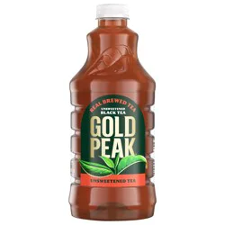 Gold Peak Unsweetened Black Tea Bottle, 59 fl oz