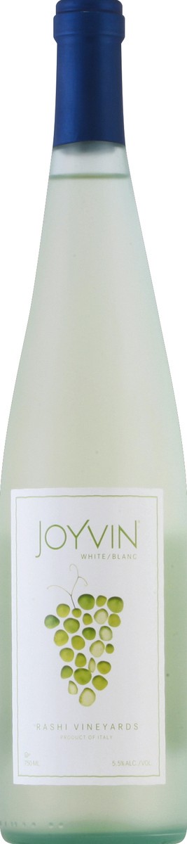 slide 1 of 1, Joyvin Rashi Vineyards White/Blanc Wine 750 Milliliters, 750 ml