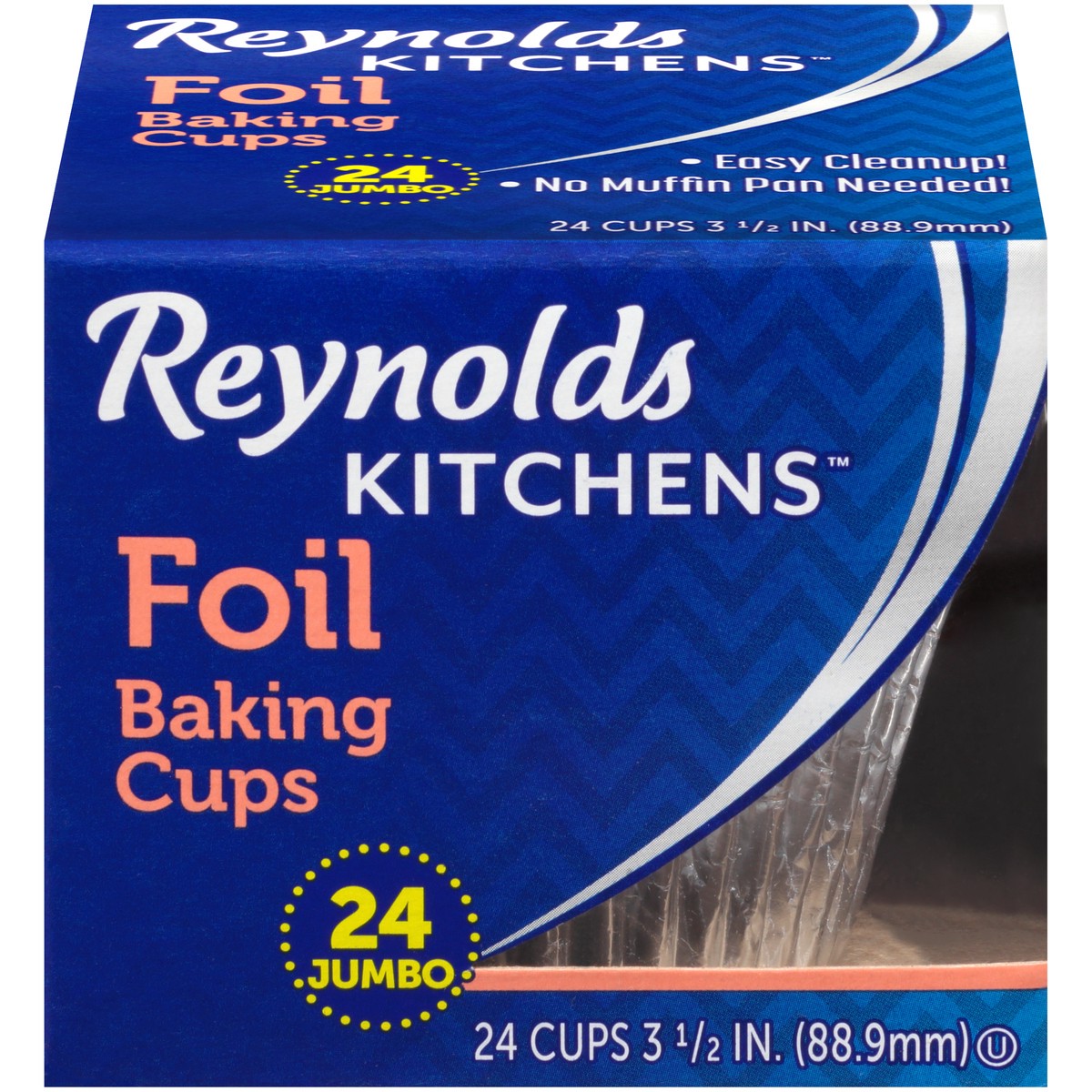 slide 1 of 9, Reynolds Jumbo Foils Baking Cups, 24 ct