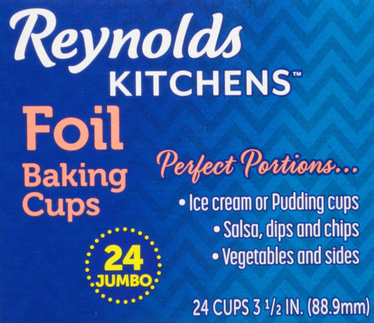 slide 7 of 9, Reynolds Jumbo Foils Baking Cups, 24 ct