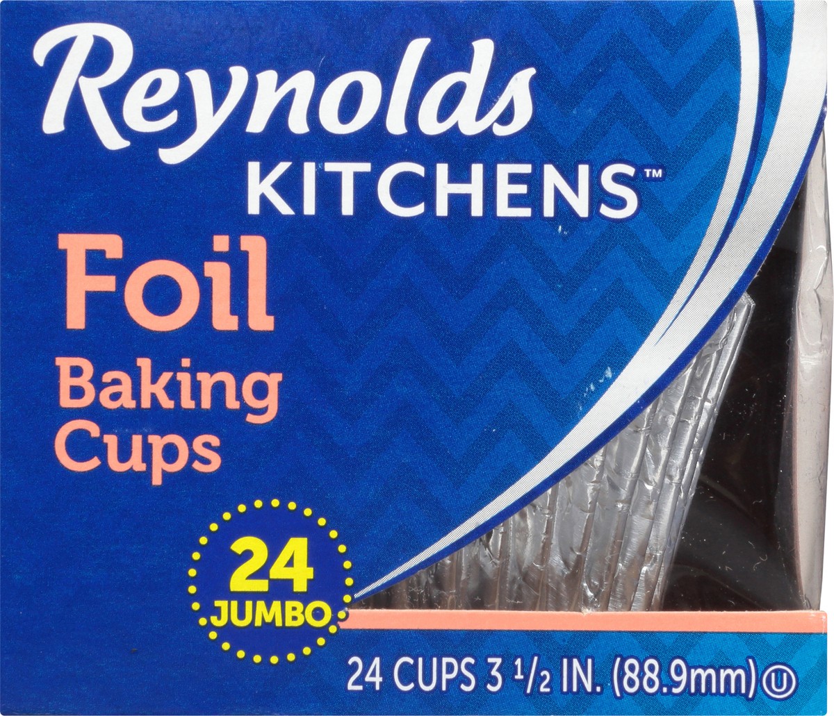 slide 6 of 9, Reynolds Jumbo Foils Baking Cups, 24 ct