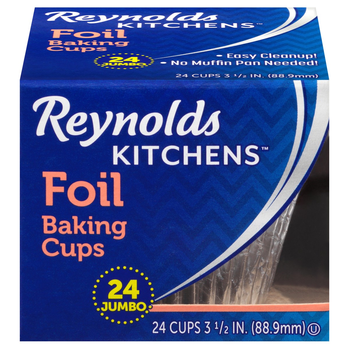 slide 2 of 9, Reynolds Jumbo Foils Baking Cups, 24 ct