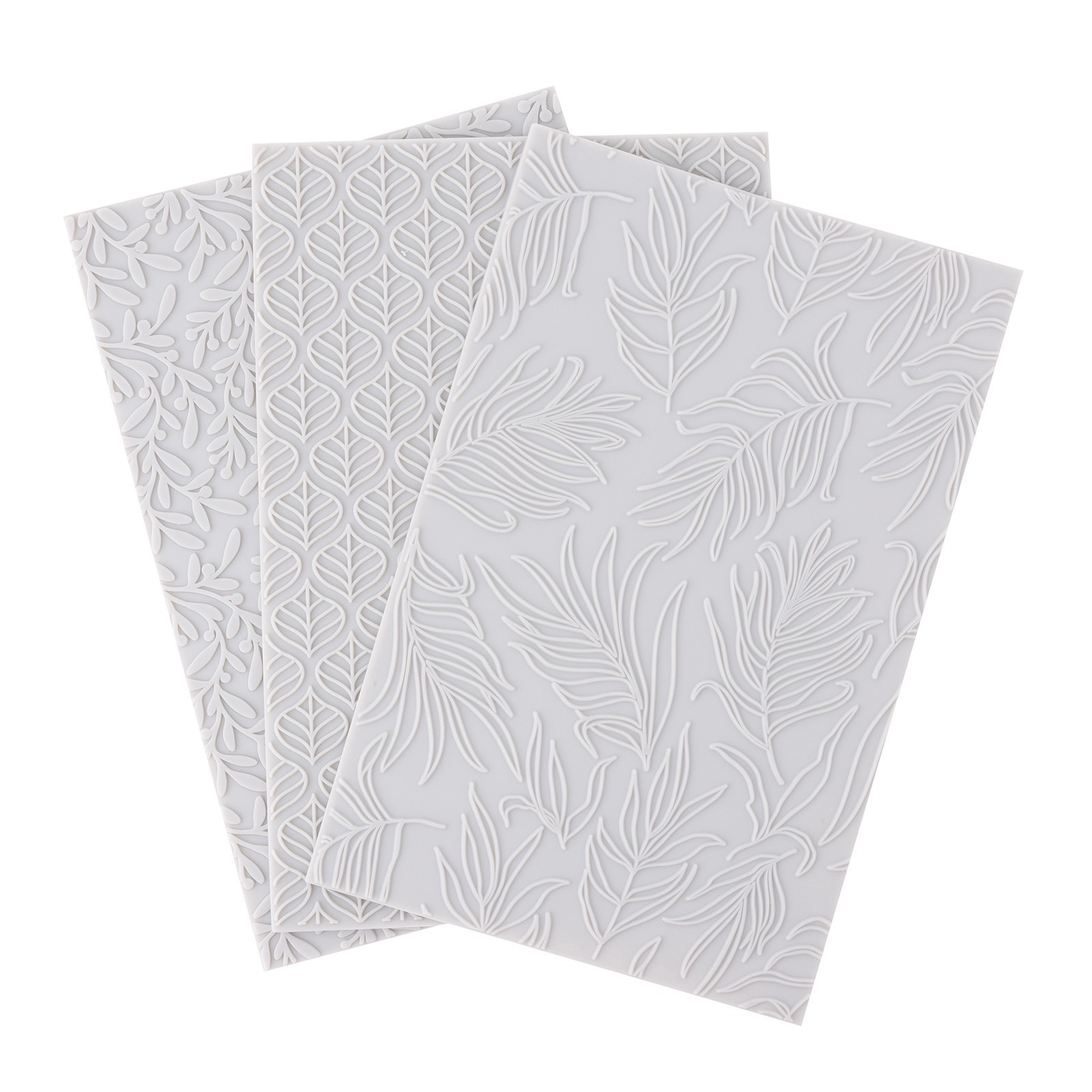 slide 2 of 3, Foliage Texture Sheet Set By Craft Smart, 3.74 in x 5.75 in