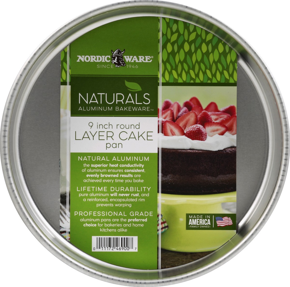 slide 3 of 3, Nordic Ware Cake Pan, Layer, Round, 9 Inch, 1 ct