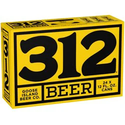 Goose Island 312 Urban Wheat Ale, 24 Pack 12 fl oz Cans