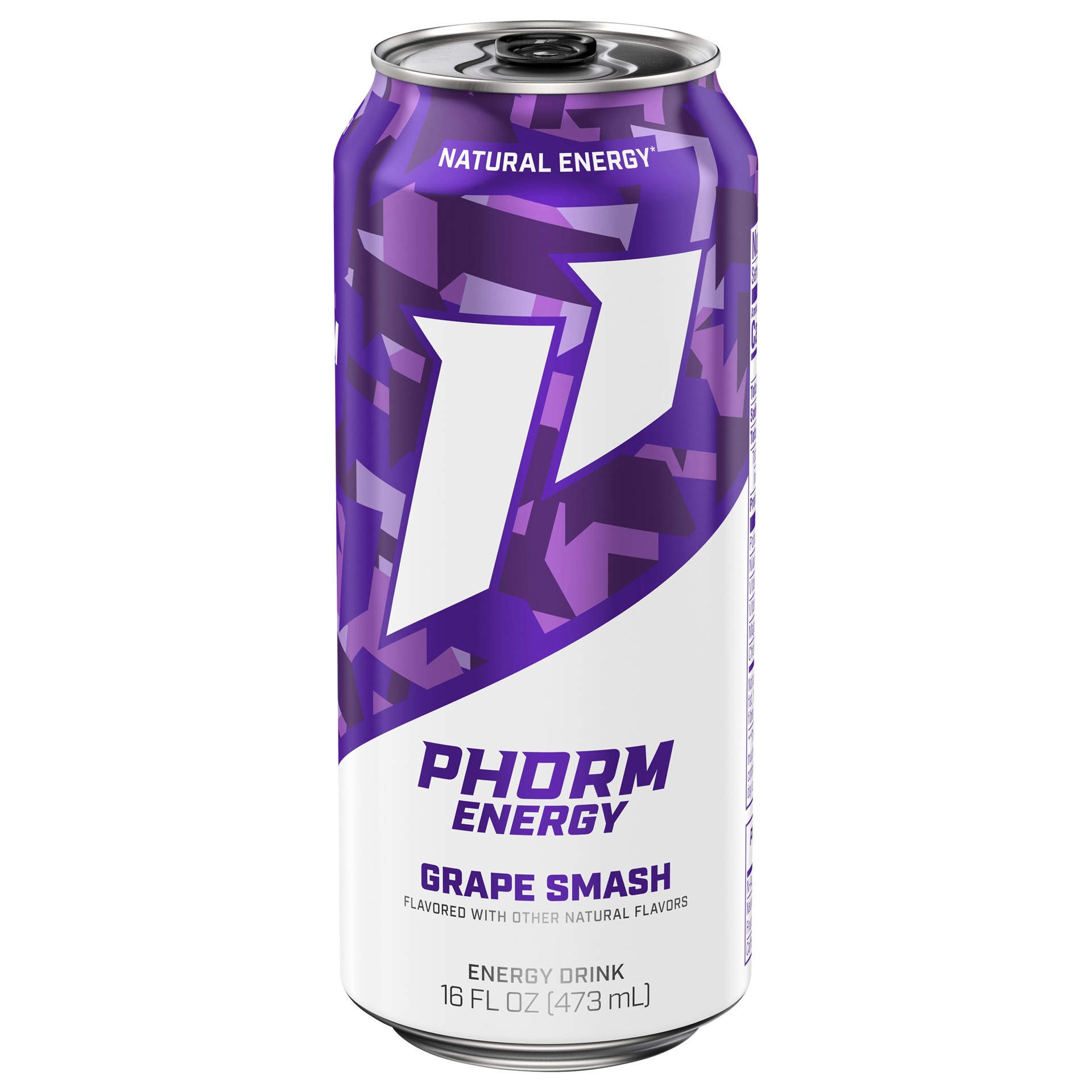 slide 3 of 5, Phorm Energy Grape Smash Energy Drink 16 fl oz, 16 fl oz