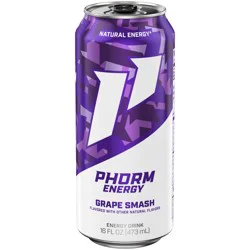 Phorm Energy Grape Smash Energy Drink 16 fl oz
