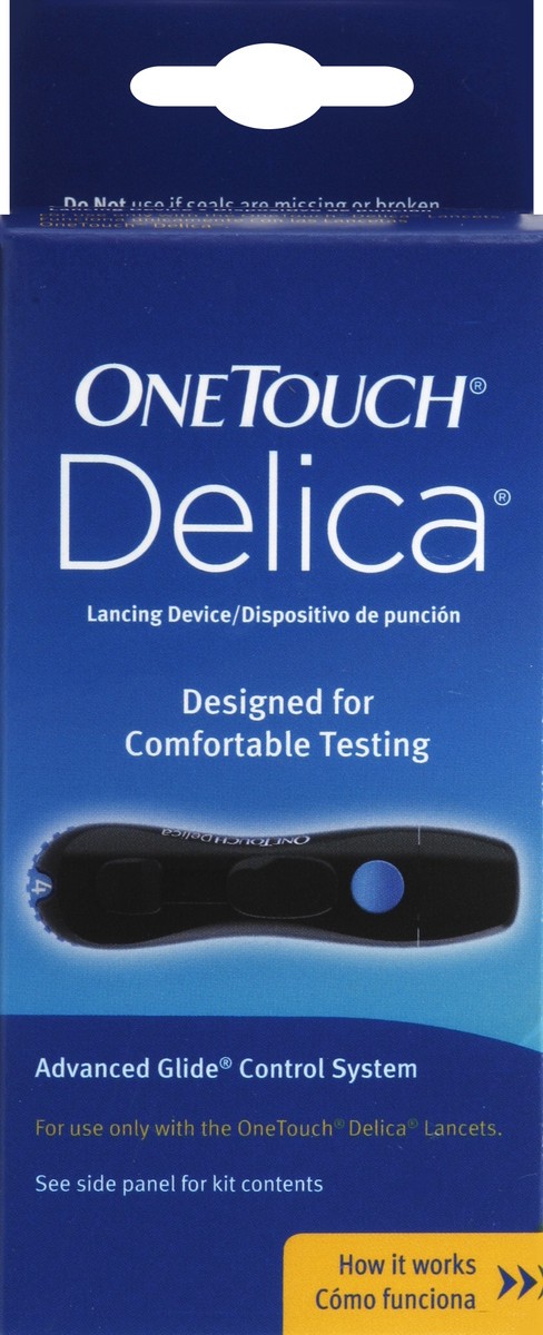 slide 4 of 5, OneTouch Delica Lancing Device, 1 ct