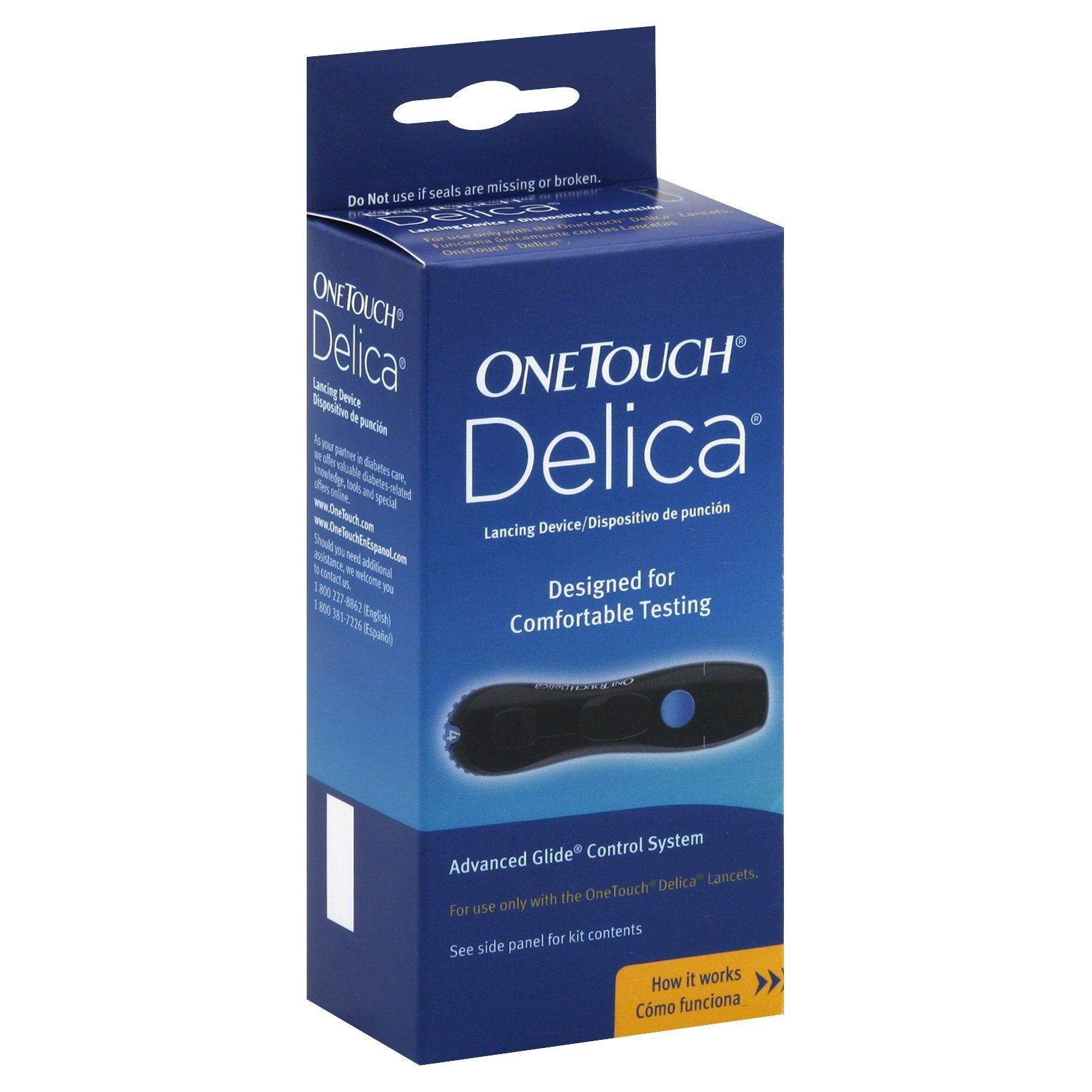 slide 1 of 5, OneTouch Delica Lancing Device, 1 ct