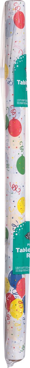 slide 9 of 11, First Street Fs Birthday Table Cover Roll 40X100, 1 ct