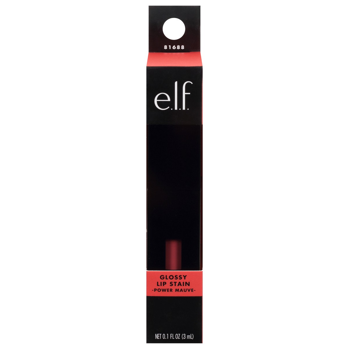 slide 1 of 9, E.L.F. Glossy Lip Stain, Power Mauve, 0.1 fl oz