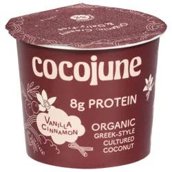 Cocojune Protein Yogurt Vanilla Cinnamon