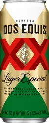 Dos Equis Lager Especial Beer 24 fl oz Can